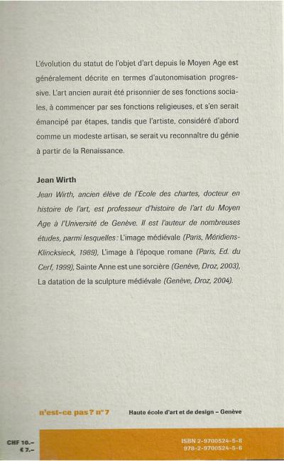 Jean Wirth - HEAD