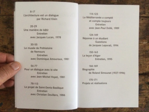 Roland Simounet - Dialogue sur l'invention - Les production du Effa
