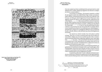 Fragments pour Isidore Isou
