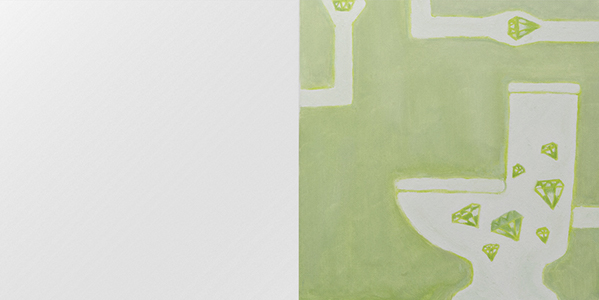 Toilet Paintings - Quintessa Matranga