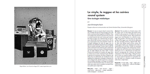 Volume ! n° 13-2 – Inna Jamaican Stylee