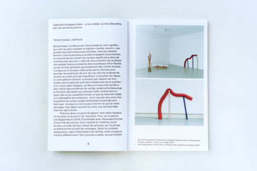 Rouge feu, bleu Klein, vert mélèze - Eva Prouteau Eva Taulois