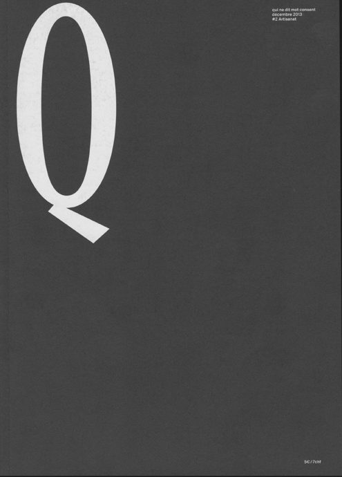 Q-2 - Artisanat - Craftsmanship