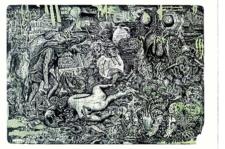 Par les masques écornés - Stéphane Blanquet – Image 2