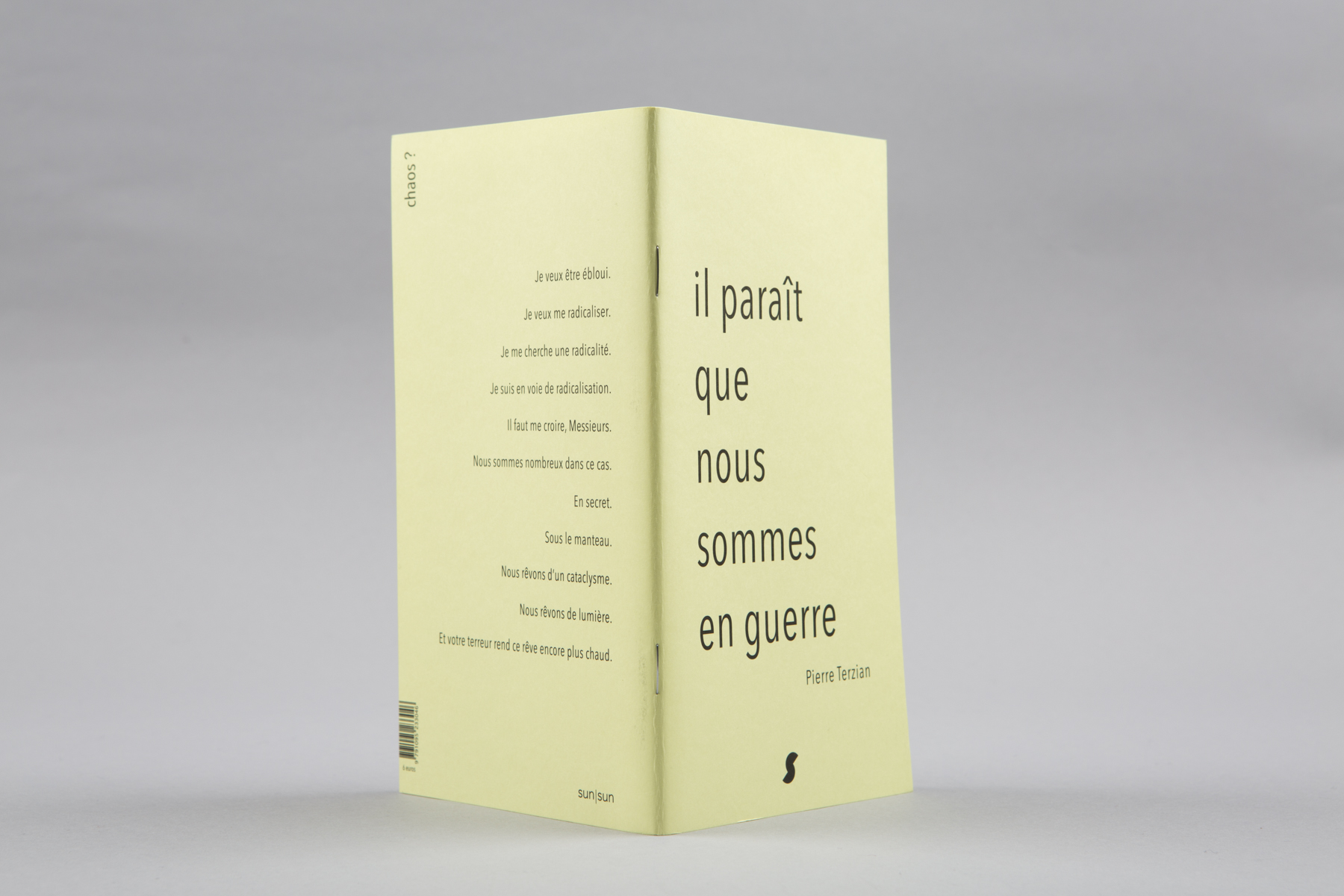 Il paraît que nous sommes en guerre - Pierre Terzian – Image 5