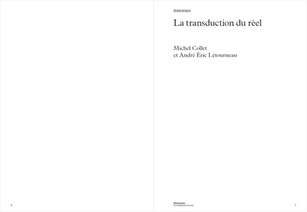 Art performance, manoeuvre, coefficiant de visibilité - Coll. (dir. M. Collet, A-E. Létourneau) – Image 2