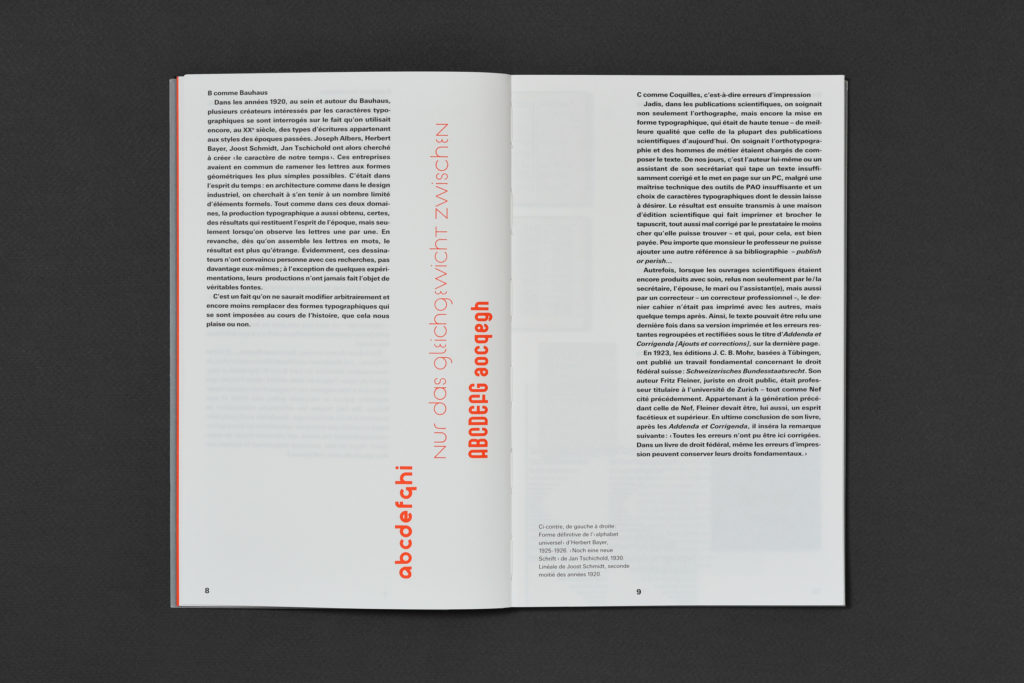 L'abécédaire d'un typographe - Gerrit Noordzij; Jost Hochuli – Image 3