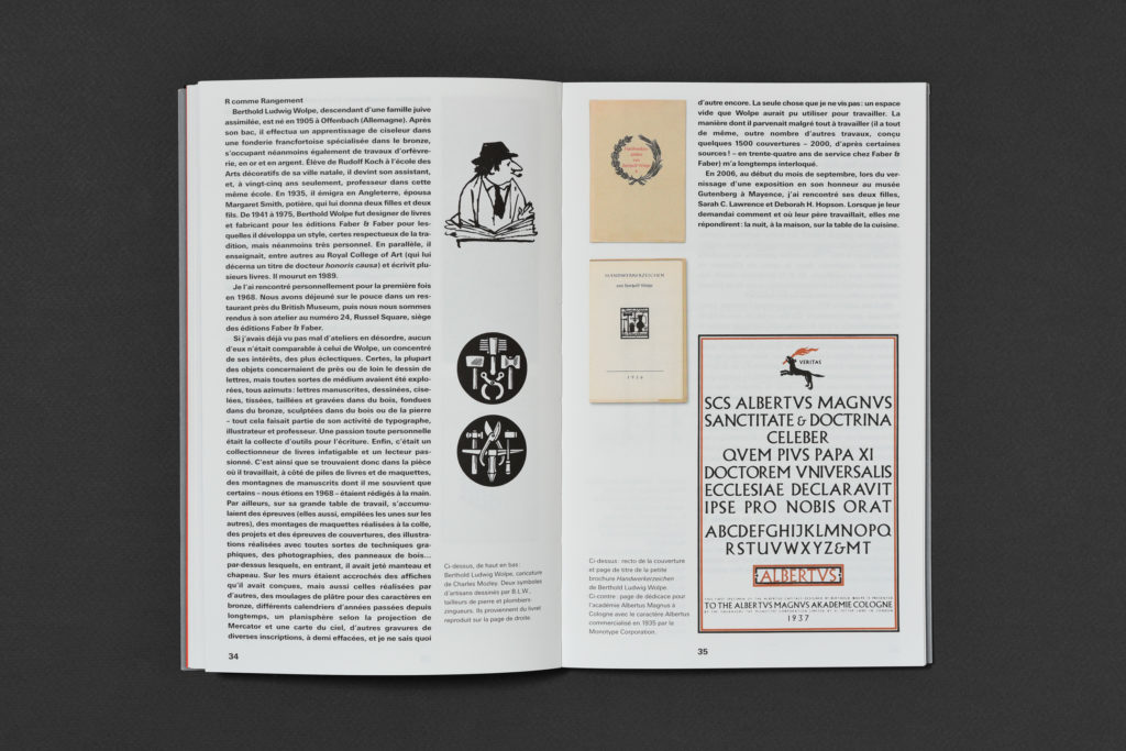 L'abécédaire d'un typographe - Gerrit Noordzij; Jost Hochuli – Image 6