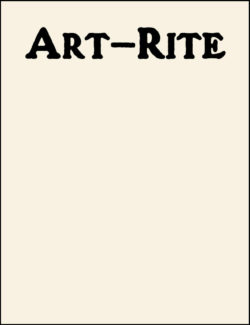 Art-Rite - Edit DeAk and Walter Robinson