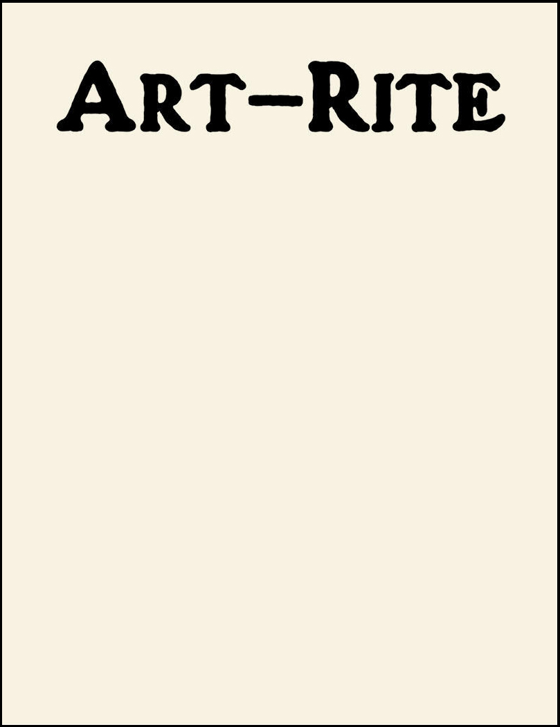 Art-Rite - Edit DeAk and Walter Robinson