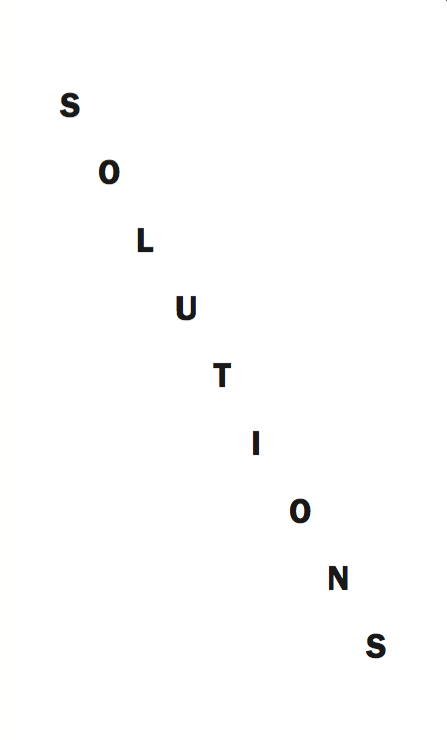 Solutions - Claude Closky
