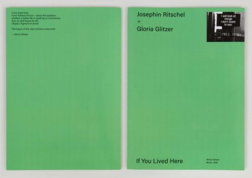 If You Lived Here - Josephin Ritschel & Gloria Glitzer (Franziska Brandt, Moritz Grünke) – Image 8