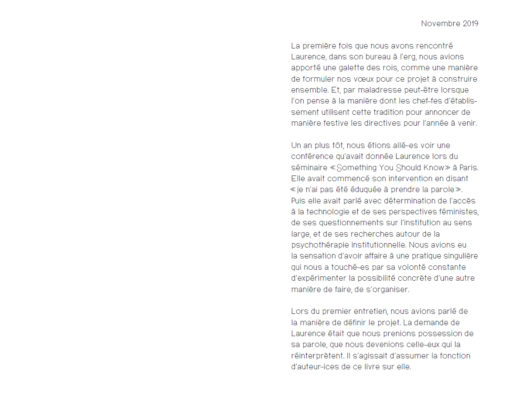 Ce que Laurence Rassel nous fait faire - Laurence Rassel – Image 5