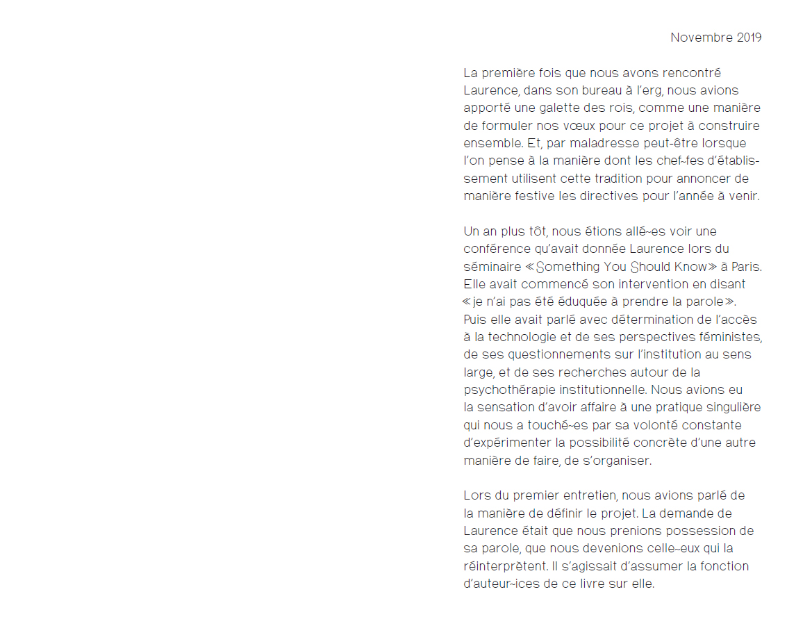 Ce que Laurence Rassel nous fait faire - Laurence Rassel – Image 5
