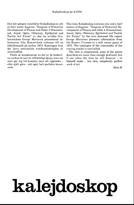 Diagram of Historical Development of Fluxus and .... - George Maciunas – Image 3