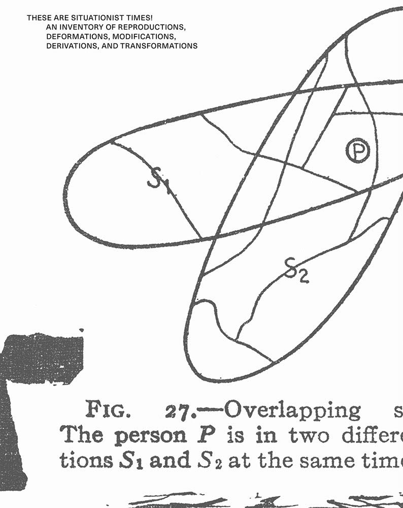 These are Situationist Times! – An Inventory of Reproductions, Deformations, Modifications, Derivations, and Transformations