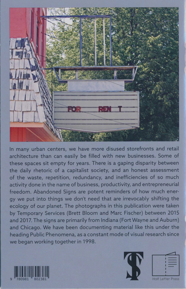 Abandoned Signs - Temporary Services – Image 3
