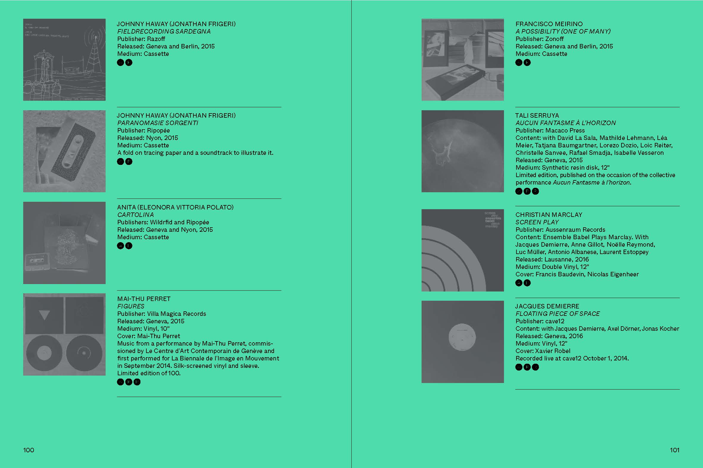 A-sides – A cosmology of audio editions by artists around the Arc Lémanique region – Image 5
