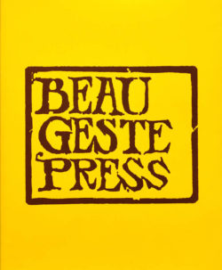 Beau Geste Press - Coll.