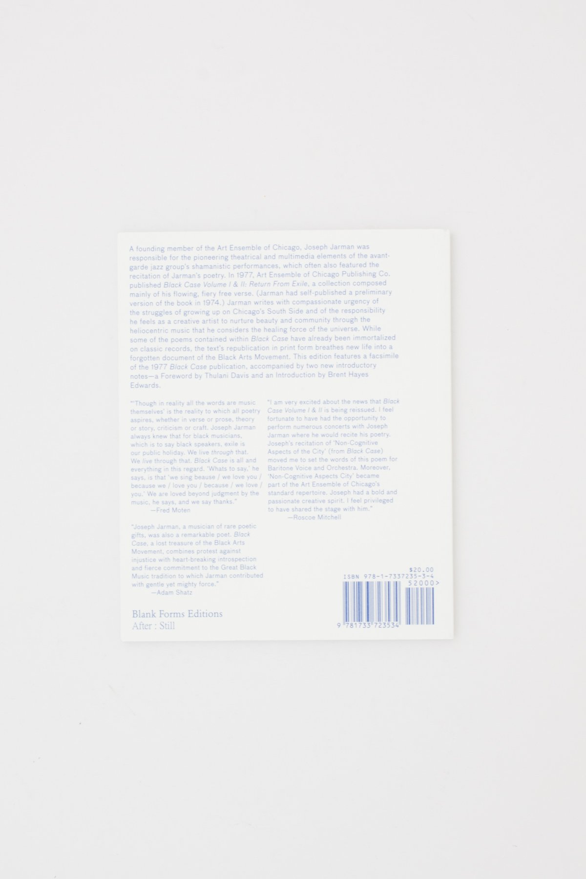 Black Case Volume I and II: Return From Exile - Joseph Jarman – Image 2