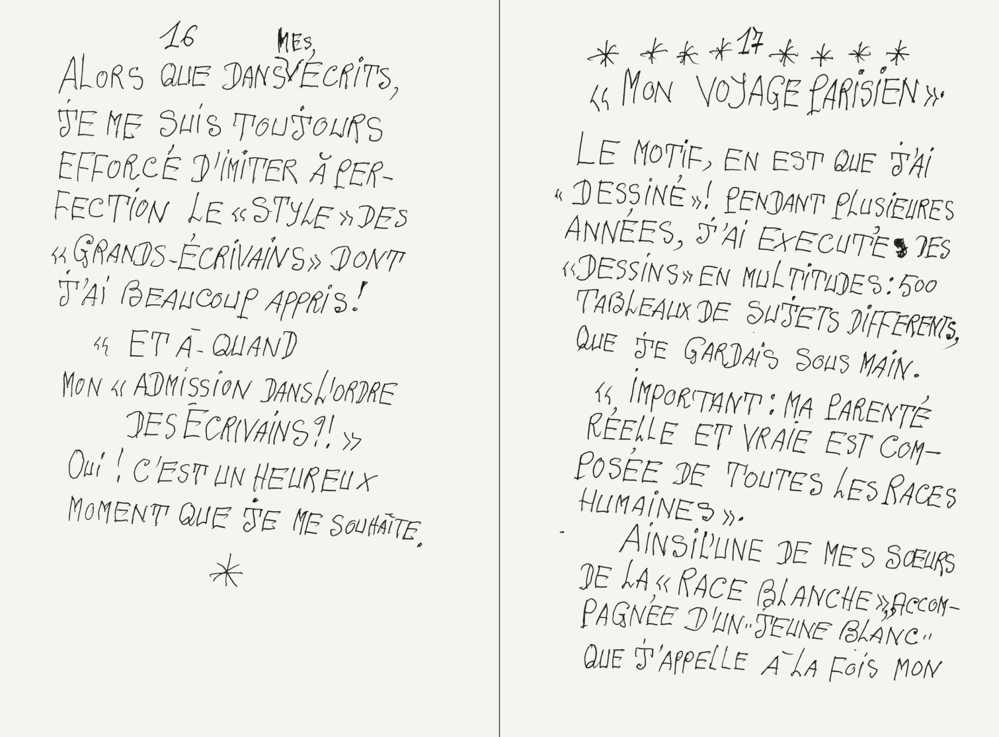Paris la Consciencieuse : Paris la Guideuse du monde - Frédéric Bruly Bouabré – Image 2