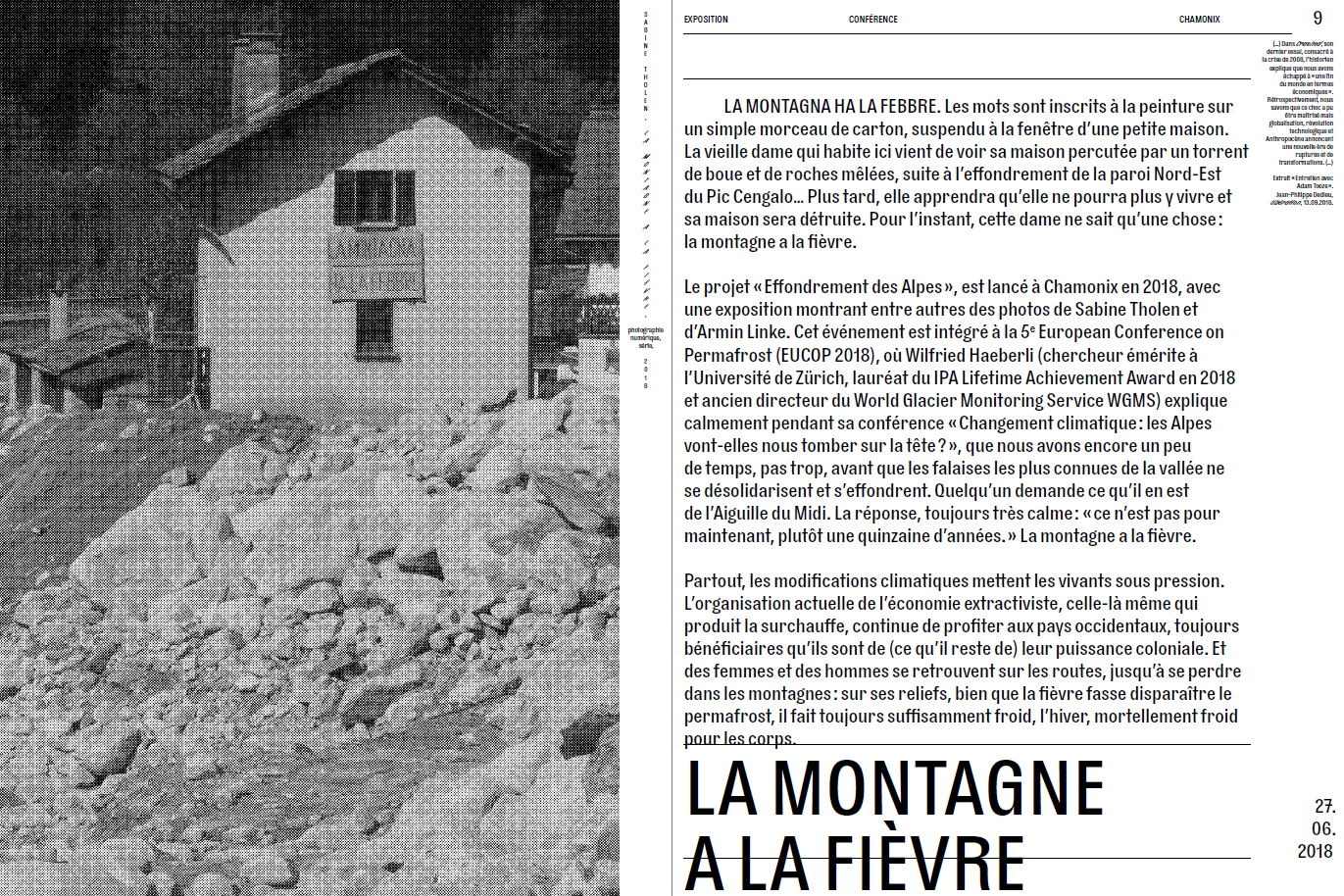 Effondrement des Alpes – Premier Journal – Image 5