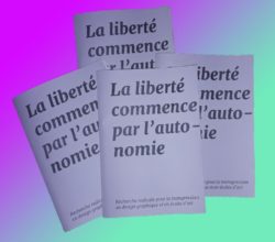 La liberté commence par l'autonomie - Marion Bonjour