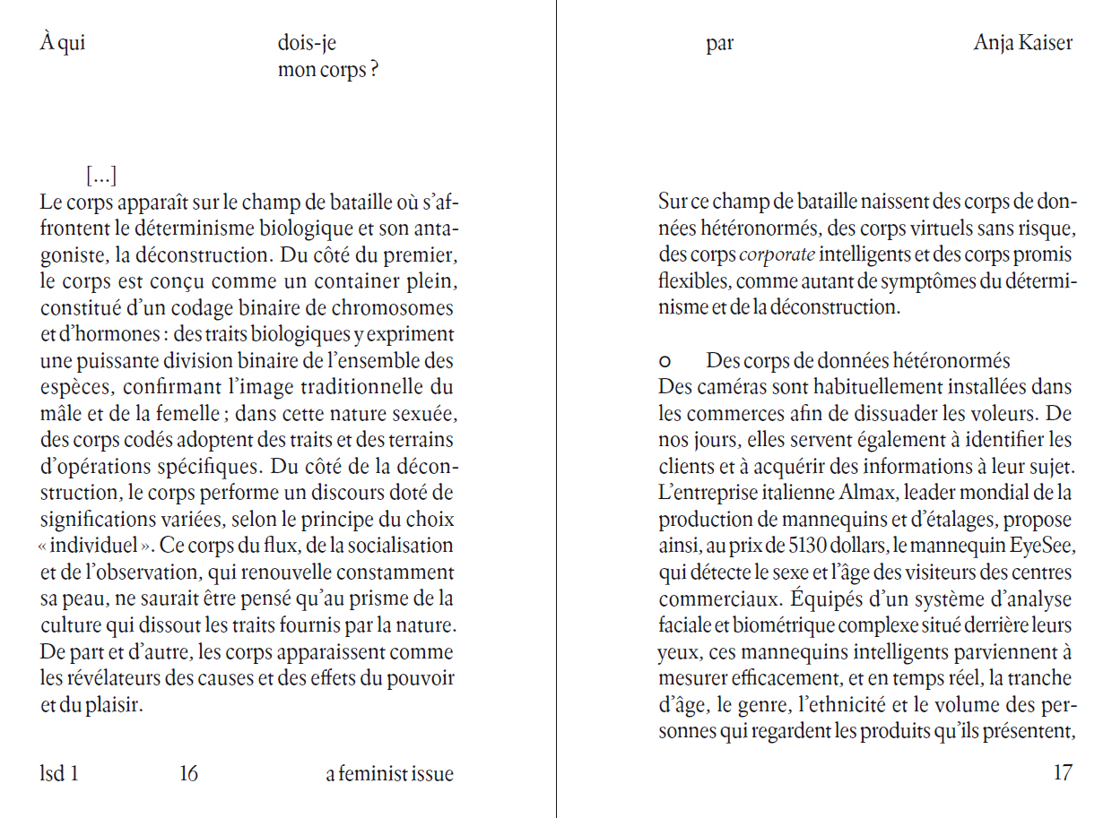 LSD n° 01 – A Feminist Issue – Image 2
