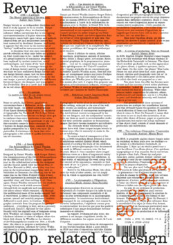 Faire – Regarder le graphisme – Volume 07 (n° 23, 24, 25, 26)