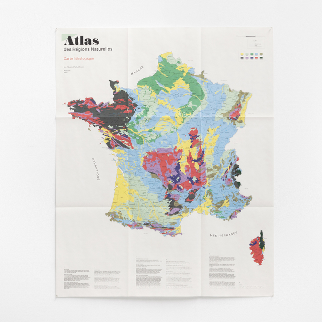 Atlas des Régions Naturelles Carte lithologique - Eric Tabuchi & Nelly Monnier – Image 2
