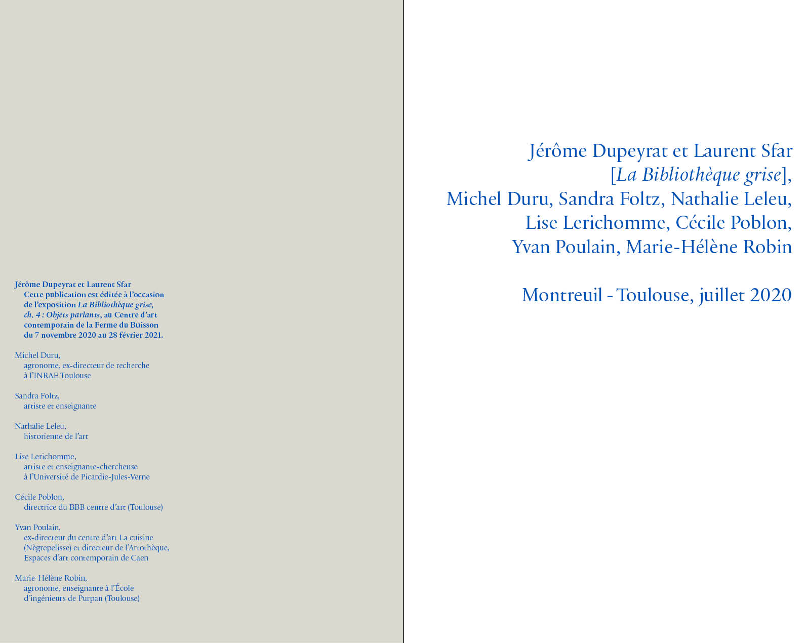 La Bibliothèque grise - Jérôme Dupeyrat & Laurent Sfar – Image 2