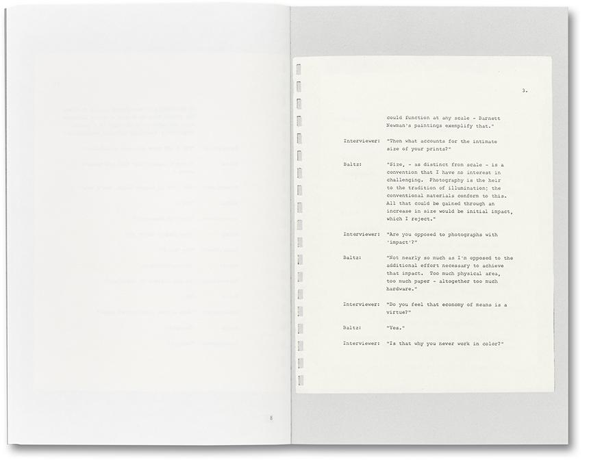 An Interview with Lewis Baltz - Duncan Forbes – Image 5