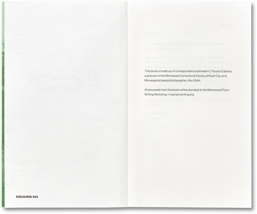 The Parameters of Our Cage - C. Fausto Cabrera & Alec Soth – Image 3