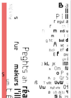 Benoît Bodhuin - Spécimen Typographique : Ballpill