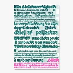 Benoît Bodhuin - Spécimen Typographique : Gikit
