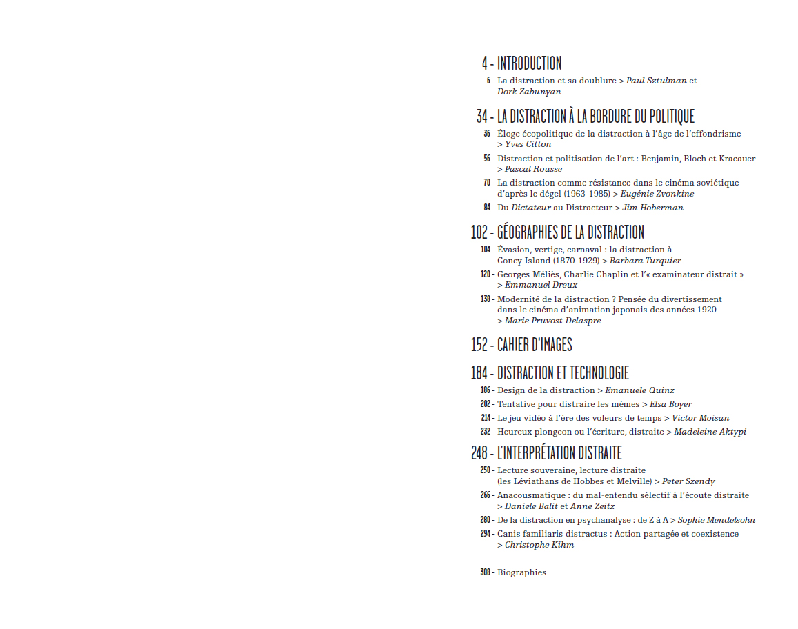 Politiques de la distraction - Coll. – Image 2