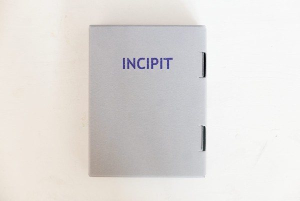 Incipit - Aymeric Vergnon