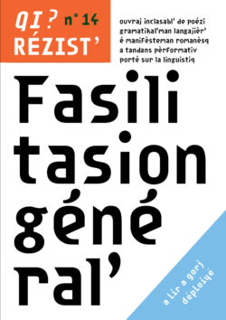 Qui ? Résiste n° 14 , Fasilitasion général’