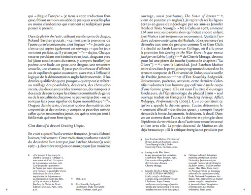 Cruiser l'utopie – L'après et ailleurs de l'advenir queer - José Esteban Muñoz – Image 3