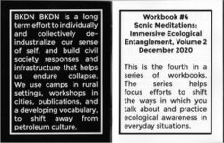 Break Down Workbook #4 – Sonic Meditations: Immersive Ecological Entanglement, Vol. 2 - Brett Bloom, BKDN BKDN – Image 3