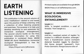Break Down Workbook #4 – Sonic Meditations: Immersive Ecological Entanglement, Vol. 2 - Brett Bloom, BKDN BKDN – Image 2