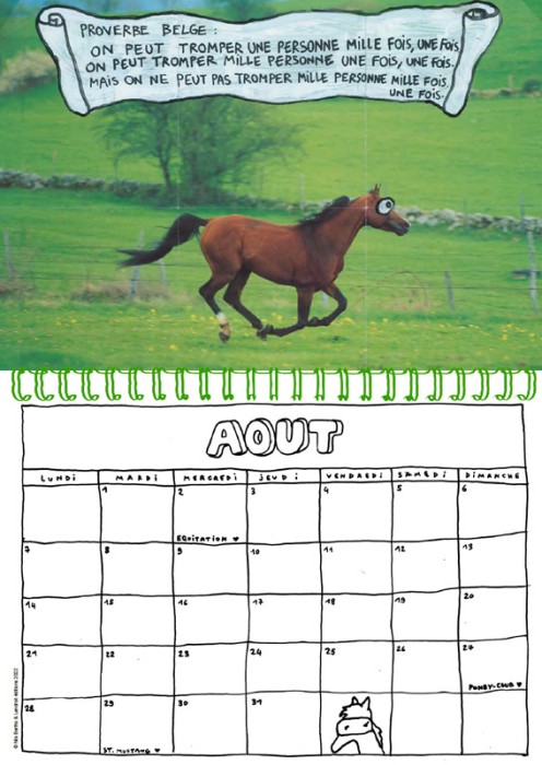 Calendrier 2023 Passion chevals - Nils Bertho – Image 6