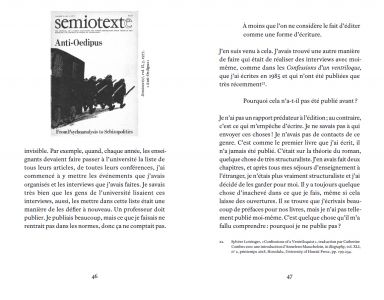 Ce que Sylvère Lotringer n'écrivait pas - François Aubart & François Piron – Image 2