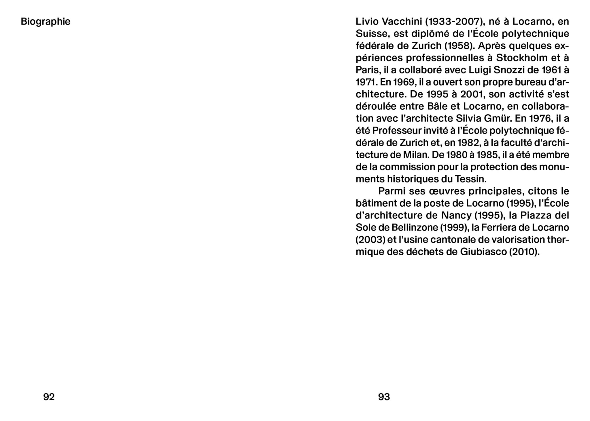 Capolavori - Livio Vacchini – Image 2